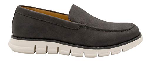 Nine West Mens Loafers I Casual Slip On Shoes For Men I Loafer Dress Shoes For Men With Deep Grooves In Outsole That Mimics Natural Motion Of Foot I Keane Grey 11 #TOP1