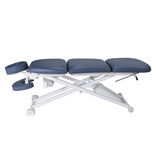 Master Massage Theramaster 4 Section Electric Bodywork Table, Royal Blue, 29 Inch #TOP4