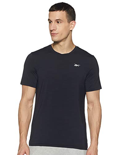 Image of Reebok Men's Solid Regular Fit T-Shirt
