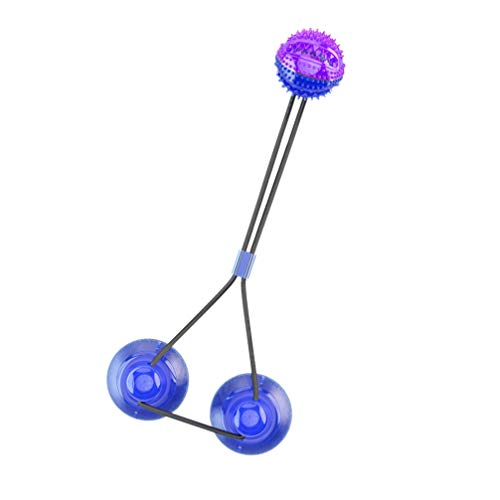 VILLCASE Pet Mordida Molar Brinquedo Com Ventosa CÃ£o Mastigar Brinquedos Auto Jogar Borracha Mastig