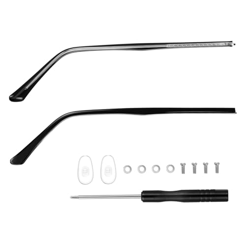 Branches de lunettes cassees remplacez les avec ces branches de rechange en metal