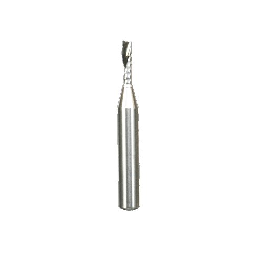 Freud 73-762: 1/8" (Dia.) O-Flute Up Spiral Bit For Soft Plastics With 1/4" Shank - Solid Carbide #TOP25