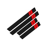 🌷【Matériau d'excellente qualité】 Fabriqués en matériau de haute qualité, les protections de seuil de porte sont résistantes à l'usure et au vieillissement, durables, flexibles et souples. Elles ne se cassent pas facilement, même en cas d'utilisation fréquente. Un simple coup de chiffon suffit pour les nettoyer.