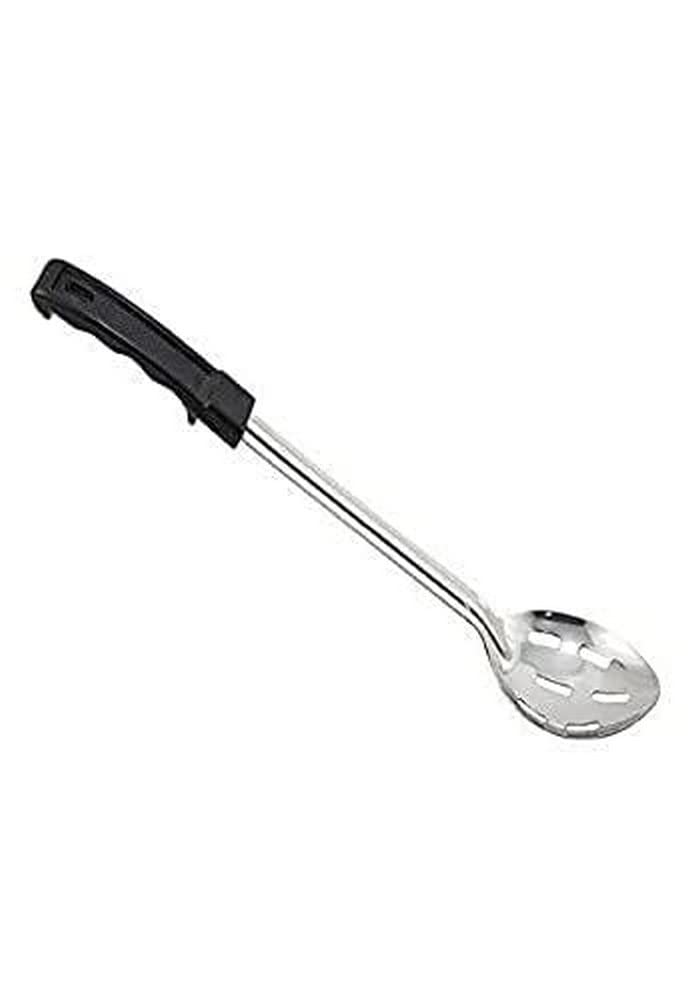 Winco 15" / Slotted / Silver Cooking Spoons