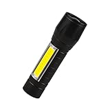 Lampe de poche latérale : légère et portable, elle est très pratique à transporter partout où vous le souhaitez.