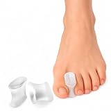 Welnove Separatori per dita dei piedi in gel da 12 confezioni – Cuscinetti – Distanziatori per dita dei piedi per le per uomini e donne – Trasparente