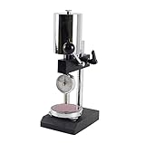 Hardness Test Stand for Shore D Hardness Tester LD-YJ with Double Pointer Shore Hardness Tester Meter Type D Durometer LX-D-2 Recommend Measuring Hardness Range 20 to 90HD
