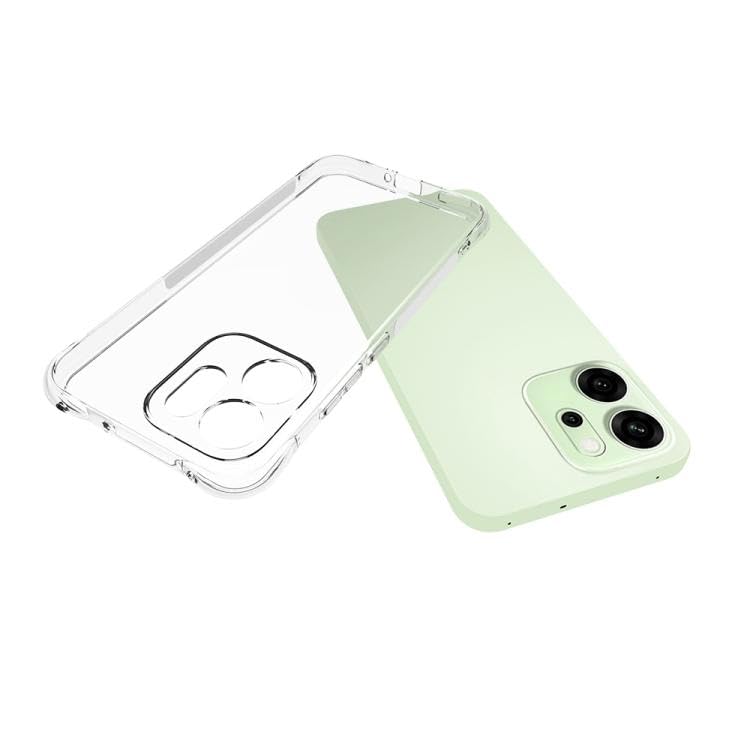 Image of Compatible for [ Oppo Reno 14 ] Bumper Back Case Cover for [ Oppo Reno 14 ] - Transparent