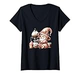 Pink Coffee Gnome Gifts For Coffee Lovers Women