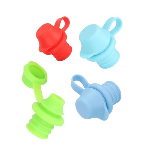 [Compatibilità universale] Progettata per adattarsi a bottiglie d'acqua filettate da 28 mm standard Questi beccuccio aggiornano istantaneamente qualsiasi contenitore compatibile in una nave da bere a prova di splash. La costruzione di silicone flessibile ospita più cannucce riutilizzabili che consente di personalizzare l'esperienza di bere. Sia che tu stia usando bottiglie di plastica o vetro in acciaio inossidabile, questi adattatori offrono ogni volta una vestibilità aderente ideale.