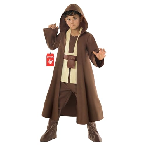 Morph Fato mestre da força infantil, fato galáctico de Luke, túnica mestre galáxias, disfarce carnaval e Halloween - L
