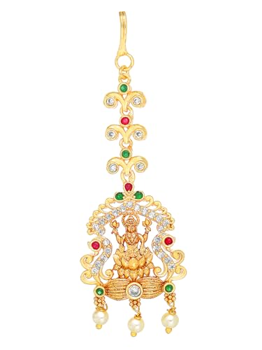 See full amazon price history chart for Yellow Chimes Classic AD/American Diamond Studded Gold Plated Lakshmi Design Maang Tikka for Women and Girls. Yellow Chimes Classic AD/American Diamond Studded Gold Plated Lakshmi Design Maang Tikka for Women and Girls. (B0CZ9J4443) Amazon Price History, Amazon Price Tracker