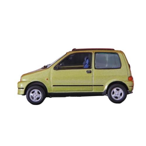 Modelo De Coche Vintage 1:43 para Fiat Cinquecento 1996 Coche Miniatura Aleación Modelo Coche De Decoración Metal Adornos Juguete Familiar Decoraciones De Mesa