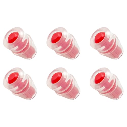 6-Pack Bite Valve Replacement Sheath - Silicone Hydration Pack Bite Valve Nozzle Mouthpiece for Hydration Systems