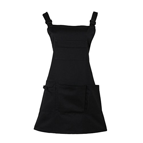 Nanxson Adjustable Women Bib Apron Multi Function Professional Salon Stylist Work Apron