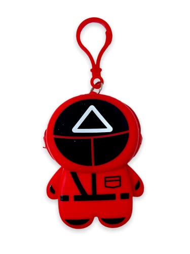 Image of AUGEN Cute Pop It Coin Purse Pouch Keychain For Gifting With Key Ring Anti-Rust (Pack Of 1)