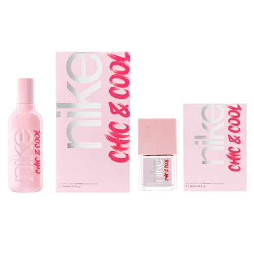 NIKE - Chic & Cool Promoción 150 ml + 30 ml, Colonia Mujer, Pack...