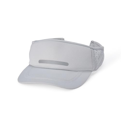 Amazon Essentials Mens Lightweight Golf Sport Visor Grey One Size