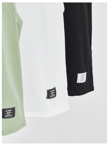 Floerns Boy's 3 Piece Crew Neck Tank Top Sleeveless Summer Casual Comfy Shirt Tops3