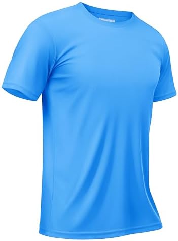 TACVASEN Herren Uv-Schutz T-Shirts UPF 50+ Kurzarm Sonnenschutz Tee Uv Shirts Schwimmshirt