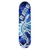 Skate Semi Profissional Montado Completo Modelos, Montado Skate Infantil Semi Profissional Juvenil Radical Skateboard Criança Shape com Lixa - Arte de Rua (Dinossauro)