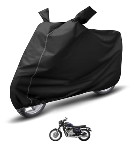 Image of Auto Hub Waterproof Bike Cover Compatible with Jawa Forty Two Dustproof, UV Protection Two Wheeler Bike Forty Two Cover - Black