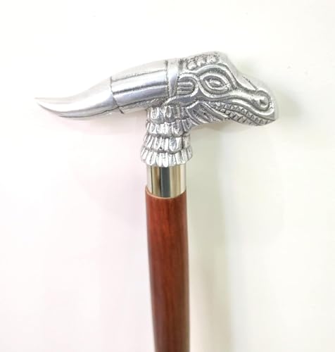 Canne dragon fantastique pour costume d'Halloween et soirées cosplay à thème