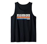 Retro Vintage 70er 80er Jahre Stil Selles-sur-Cher, Frankreich Tank Top
