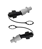 2 Stück Kettenbetankungssystem, Kraftstofffüllsystem Ausgießer, Passend für STIHL 0000 890 5004 Kraftstofftank, Die Lebensdauer der Kettensäge wurde verlängert