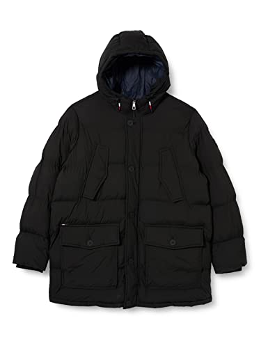 Tommy Hilfiger Herren Essential Rockie Parka, Black, 3XL