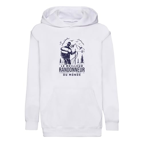 Sweat enfant le meilleur randonneur du monde, cadeau idéal pour la marche