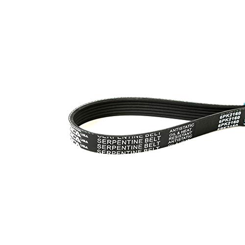 Image of MOCA EPDM 6PK2160 Belt Fits 1994-1995 for Ford Taurus Wagon 3.0L & 1996-1999 Mercedes-Benz C230 Sedan 2.3L & 1995-2001 Mercury Sable Wagon 3.0L