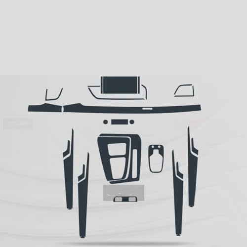 Film TPU console centrale Audi Q5 Sportback protection anti-rayures habitacle voiture