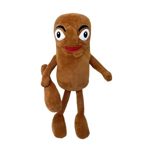KFSCIP talian Sahur Brainrot Plushies Toy 14in Adorable Tung Tung Tung Sahur Plush Toys Soft Stuffed Animal Pillow for Decoration Gift for Fans Kids and Adults