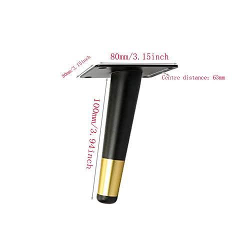 Lokatall 4 Inch Furniture Legs Sofa Legs - Image 2
