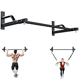 2025 Upgrade Pull Up Bar Wall Mounted - 600 lbs Heavy Duty Strength Training Pull-Up Bars, Ideal Rogue Pull Up Bar for Home and Commercial Gym, Easy Installation Chin Up Bar, Versatile Garage Pullup Bar