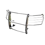 Black Horse Grille Guard Modular Stainless Steel Compatible with 2019-2021 Chevrolet Silverado 1500-17GT29MSS
