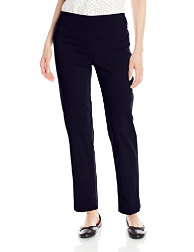 Ruby Rd. Women's Pull-On Solar Millennium Super Stretch Pant, Navy, 16