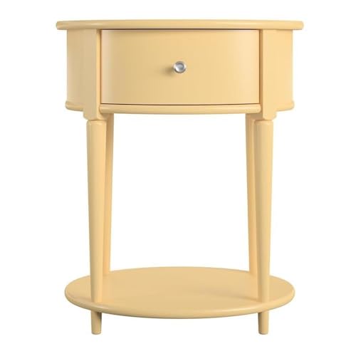 Ameriwood Home 9966814COM Aurora End Table, Pale Yellow thumb #10