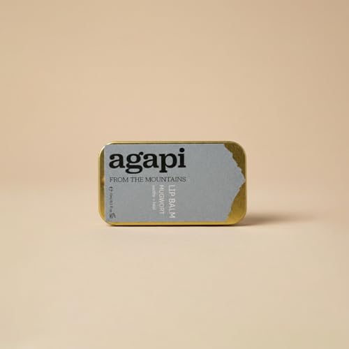 Image of Agapi Sikkim Mugwort Lip Balm - Nourishing, Natural Moisturizer for Soft, Hydrated Lips, Healing & Soothing with Mugwort Extract, Perfect for Dry & Chapped Lips - 10ml.