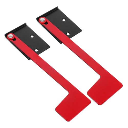 FUNOMOCYA 2 Set Professional Mailbox Flag Replacement Kit Universal Outdoor Mailbox Flags for Easy Installation Durable Adhesive Flags for Metal Mailbox Decoration