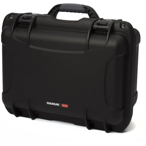 Maleta resistente NANUK 918 mediana impermeable negra miniatura 2