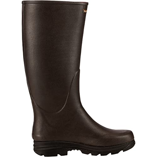 Parforce Gummistiefel mit Reißverschluss und Neoprenfutter Braun 41