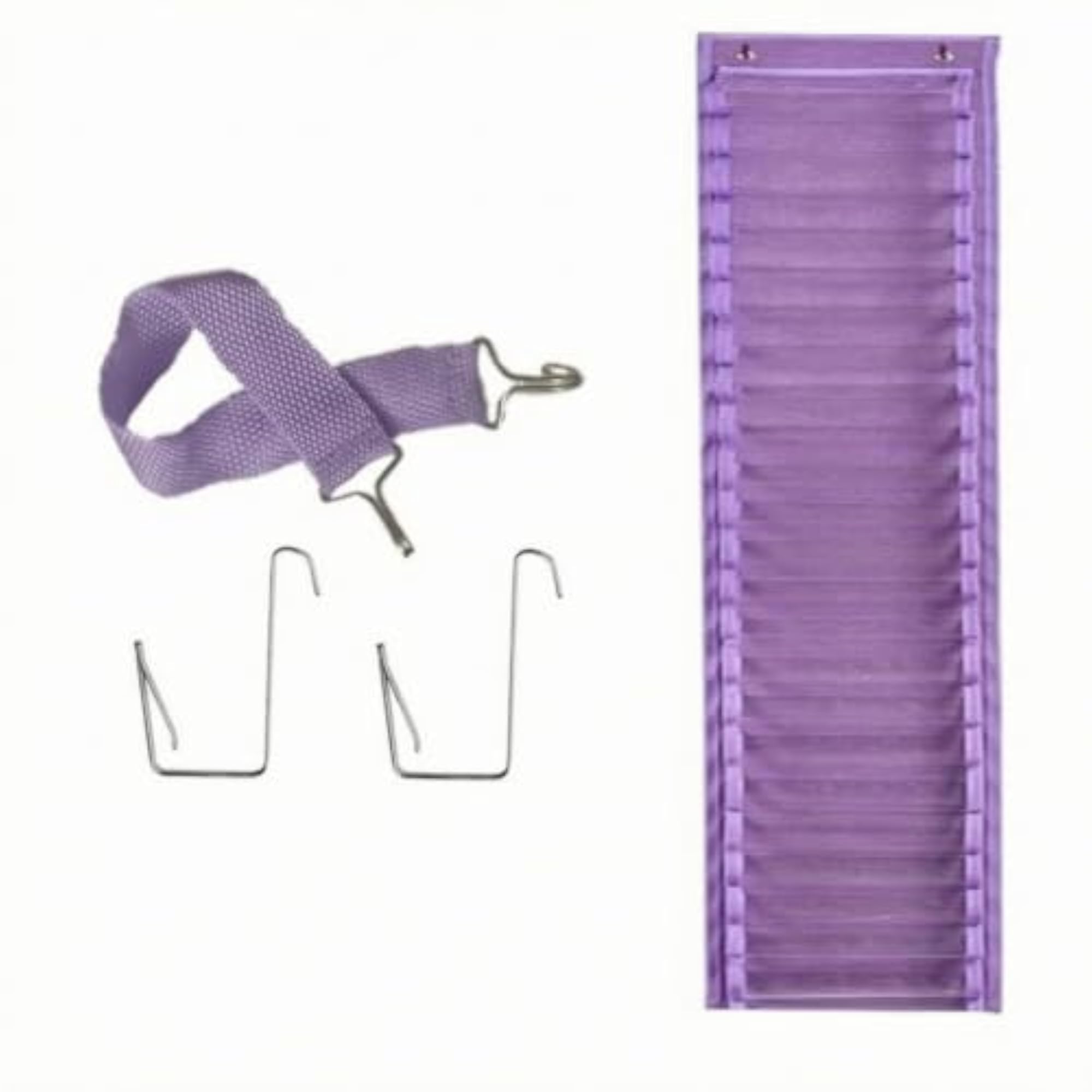 Transparent Wall Hanging Organizer with Pockets, Space-Saving