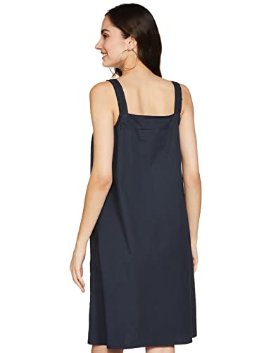 Image of Amazon Brand - Eden & Ivy Women's Cotton Knee Length Sleeveless Nighty