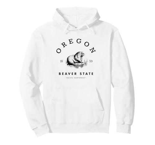 Oregon Beaver State Souvenir Cadeau de l'Oregon Home Friend Sweat à Capuche