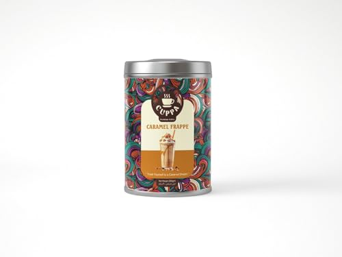 قهوة مثلجة فرابيه بنكهة الكراميل من كوبا