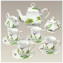 Insect and Foliage Tea Set