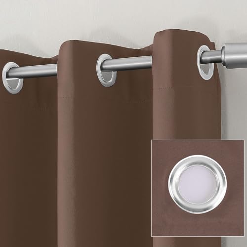 Cortina Corta Luz Tecido 85% para Quarto/Sala com ilhós 4x2,5m | ...