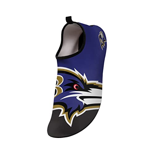 Image of FOCO NFL Mens Nflteam Logo Barefoot Beach Pool Quick-Dry Aqua Yoga Water Shoes